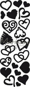 Marianne Design Craftable punch die sweet hearts CR1460