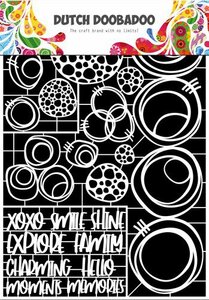 Dutch Doobadoo Dutch Paper Art Cirkels A4&nbsp;&nbsp;472.948.052