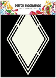 Dutch Doobadoo Dutch Shape Art ruit A5 470.713.150