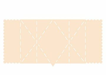 Joy! Crafts Polybesa stencil - kaartvorm met ruit 6005/0005 