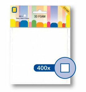 JeJe 3D Foampads Squares 5 x 5 x 0,5mm&nbsp;3.3105