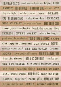 Dutch Doobadoo Dutch Sticker Art A5 Tekst 