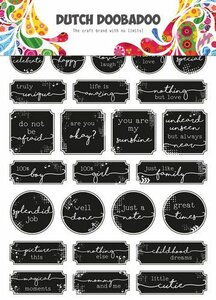 Dutch Doobadoo Dutch Sticker Art A5 Grunge tickets  491.200.005
