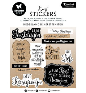 Studio Light Sticker Pad Kerstwensen Essentials nr.40 SL-ES-STIC40