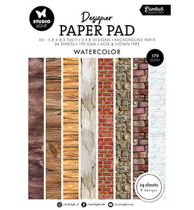 Studio Light Designer Paper Pad Watercolor Essentials nr.330 SL-ES-DPP330
