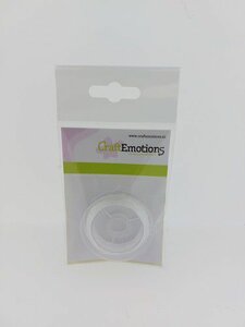 CraftEmotions elastisch koord 0,5 mm x 10 mtr