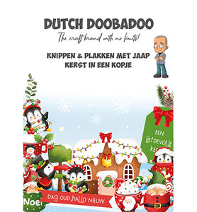 Dutch Doobadoo Christmas in een kopje 473.015.001 Knippen en Plakken met Jaap