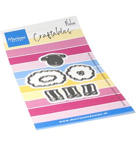 Marianne Design Craftable, Sheep by Marleen CR1704