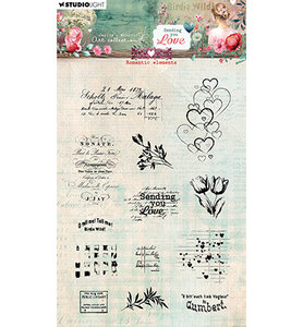 Studio Light JMA Clear stamps Romantic Elements Sending You Love nr.799 JMA-SYL-STAMP799