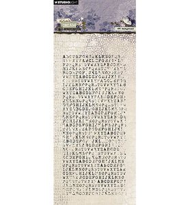 Studio Light Clear Stamp ABC background Nature&#039;s Dream 2 nr.721 HE-ND-STAMP721