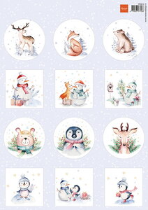 Marianne Design knipvel Minis - Merry Animals VK9615