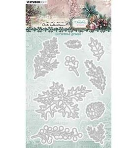 Studio Light JMA Cutting Die Christmas greens Christmas Blush nr. 1061 JMA-CB-CD1061