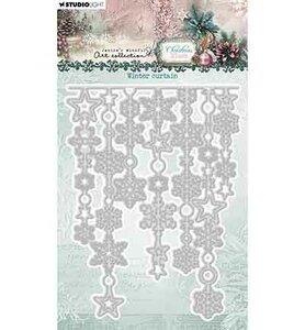 Studio Light JMA Cutting Die Winter curtain Christmas Blush nr. 1062 JMA-CB-CD1062