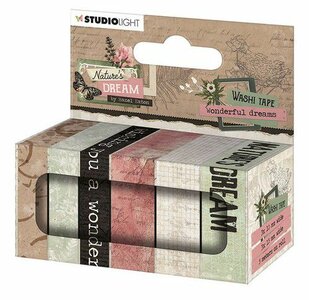 Studio Light Washi tape Nature&lsquo;s dream nr.16 HE-ND-WASH16