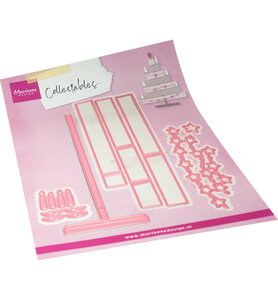 Marianne Design Collectable, Wooden Christmas tree COL1577