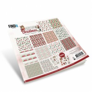 Paperpack - Berries Beauties - A Very Furry Christmas 20 x 20 cm BBPP10028