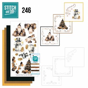 Stitch and Do 246 - Berries Beauties - Golden Whisper STDO246