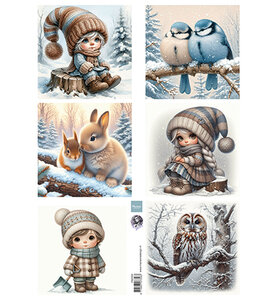Marianne Design Knipvel Dreamy Winter by Fairybells FB2505