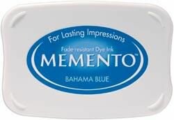 Memento inktkussen Bahama Blue