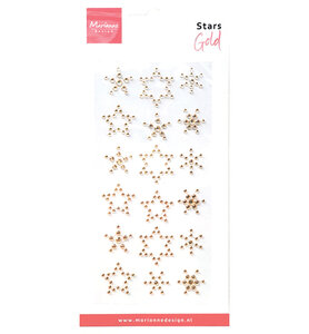 Marianne Design Stars - Rhinestones gold CA3217