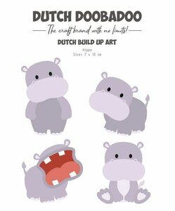 Dutch Doobadoo Build Up Hippo A5 470.784.236