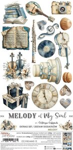 Craft O Clock Extras Set melody 15x30 cm Melody of my Soul CC-F42-MMS-12