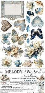 Craft O Clock Extras Set flowers 15x30 cm Melody of my Soul CC-F42-MMS-11