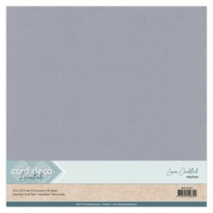Linen Cardstock - SC - Elephant Grey