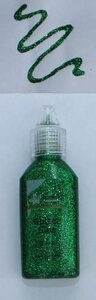 CraftEmotions Glitterlijm groen 20 ml