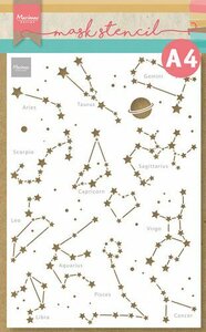 Marianne Design Mask Stencil - Slimline Sterrenbeeld PS8128 A4