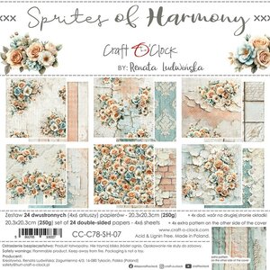 Craft O Clock Paper Pack 20x20 cm Sprites of Harmony CC-C78-SH-07