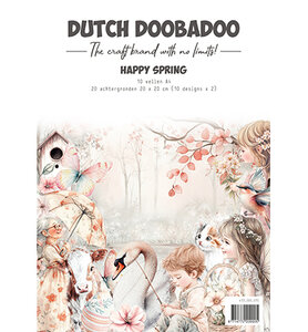 Dutch Doobadoo Collage Happy Spring 473.005.075