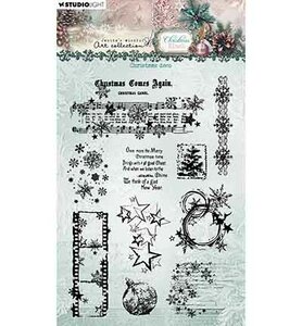 Studio Light JMA Clear Stamp Christmas deco Christmas Blush nr. 883 	JMA-CB-STAMP883