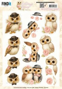 3D Cutting Sheet - Berries Beauties - Owlways Yours - Charm CD12414