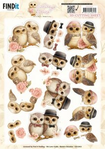 3D Cutting Sheet - Berries Beauties - Owlways Yours - Devotion CD12415