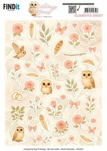 Cutting Sheet - Berries Beauties - Owlways Yours - Small Elements CD12417