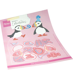 Marianne Design Collectable, Eline&#039;s Party Puffin COL1581