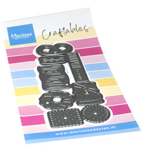 Marianne Design Craftable, Punch die XL - cookies CR1713
