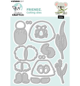 Studio Light Cutting Die Ozzy Friendz nr. 1070 CCL-FR-CD1070