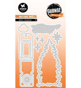 Studio Light Cutting Die Extra elements Grunge Collection nr.1015&nbsp;SL-GR-CD1015