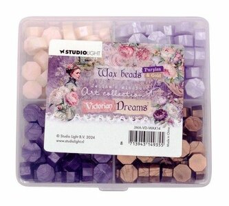 Studio Light Wax Beads 4 colors Purple Vict. Dreams nr.14 JMA-VD-WAX14 93x83x20mm