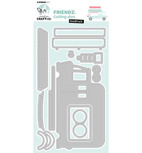 Studio Light Craftlab Cutting Die Foodtruck Friendz nr.969 CCL-FR-CD969