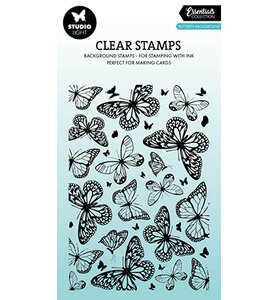 Studio Light Clear Stamp Butterflies background Essentials nr. 919&nbsp;SL-ES-STAMP919