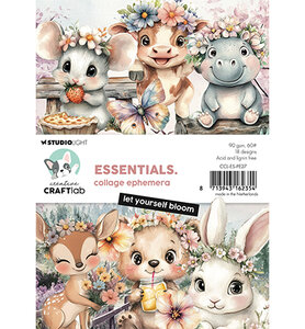 Studio Light Collage Ephemera Let yourself bloom Essentials nr.27&nbsp;CCL-ES-PE27