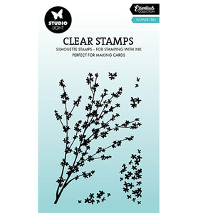 Studio Light Clear Stamp Flower tree Essentials nr. 913 SL-ES-STAMP913