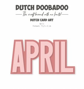 Dutch Doobadoo Card Art - April 470.784.380