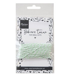 Marianne Design Bakers Twine - mint / white CA3227