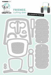 Studio Light - Creative Craftlab - Friendz - Cutting Die - Accessoires Tractor&nbsp;CCL-FR-CD995