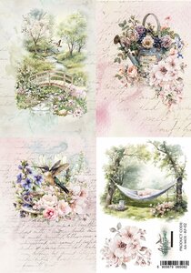 Art Alchemy Rice paper 2, Memory of Spring, A4 (21x29,7cm) 25-30g