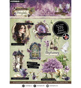 Studio Light  Die-cut Paper Pad Die-cut elements Enchanted Fairytale nr. 466 SL-EF-DCPP466